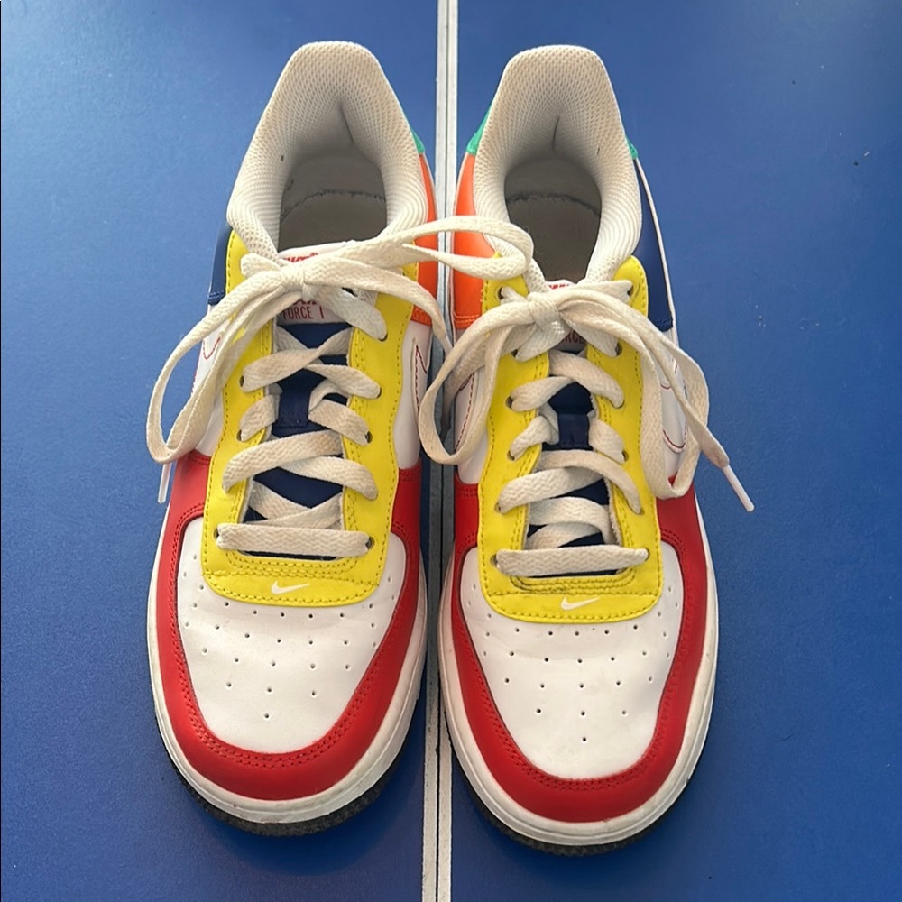 Nike Kids Sneakers Red Yellow White